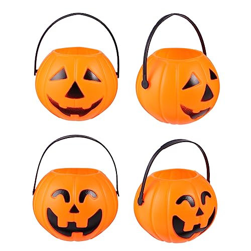 GARVALON 1 Set Mit 12 Orangefarbenen Zauberer Eimern Halloween Ornament Halloween Dekorationen Zubehör Für Halloween Dekorationen Aus Kunststoff von GARVALON