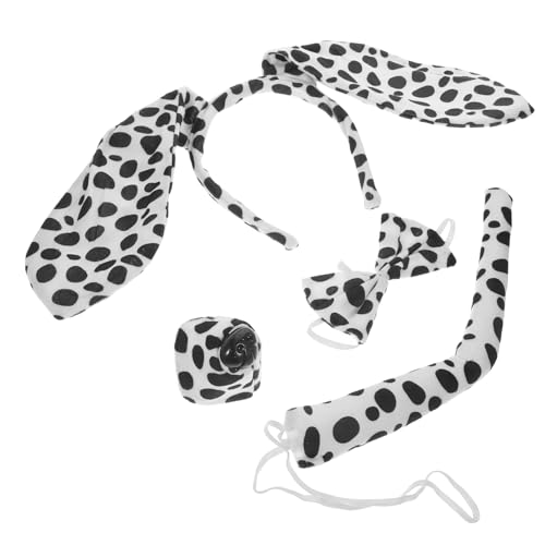 GARVALON 1 Set Set Stirnband Haar Zubehör Für Party Cosplay Lieferungen Tierohr Haarbänder Tierkostüm Frauen Kopfschmuck Hundekostüm Foto Requisiten Hundekopfschmuck Party von GARVALON