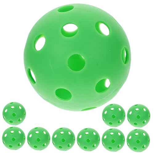 GARVALON Ball Klein Ball Kleinkind 10 Stück Lochball Set Für Tragbare Schlagball Spielzeuge Für Drinnen Und Draußen Lustiges Ballspielzeug Für Party Und Freizeitaktivitäten von GARVALON