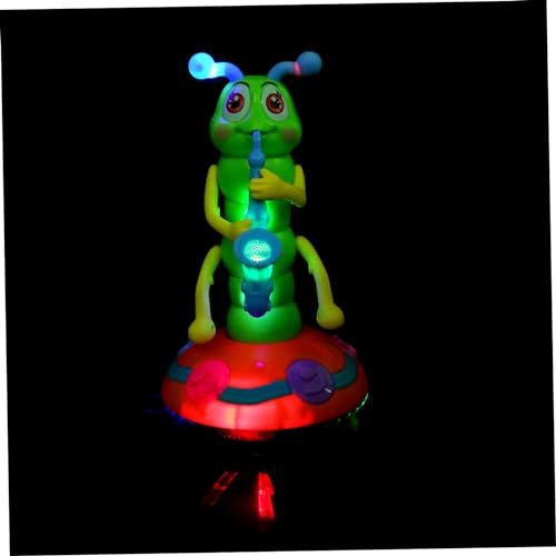 GARVALON 1Stk Raupen Horn leuchtspielzeug glowingtoy Multifunktionales Spielzeug Funny Toys Spielzeug für Kinder ab Jahren Fun Toy Musik Spielzeug leichtes Spielzeug Cartoon-Spielzeug Abs von GARVALON