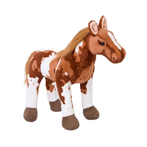 GARVALON 1Stk kleine Ponypuppe Kuscheltier Pferd Spielzeug für Nutztiere Pferd Spielzeug plüschpferd Spielzeug Pferde pferdedeko Pferdepuppenspielzeug Pferd Plüschtier PP Baumwolle Brown von GARVALON