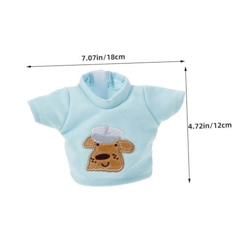 GARVALON 2 Satz Puppenkleidung mit Hemd und Hose Leichtes Baumwoll-Dress-up Outfit für Vielseitiges Puppen-kostümspielzeug für Rollenspiele und Puppenhaus-aktivitäten GARVALON 2 Satz Puppenkleidung mit Hemd und Hose Leichtes Baumwoll-Dress-up Outfit für Vielseitiges Puppen-kostümspielzeug für Rollenspiele und Puppenhaus-aktivitäten von GARVALON