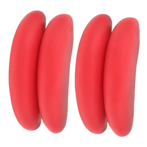 GARVALON 2 Sets Knifflige Wurst -Mund -requen Für Aprilscherz Und Maskerade Lustiger Gummi Für Lustige Cosplay -Wurst -Wurst Rote Lippen von GARVALON