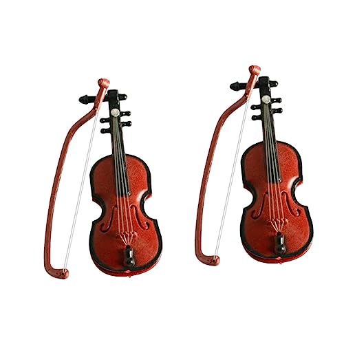 GARVALON Violine EN Violine Basteln Kinder Violine Spielzeug Traditionelles Design Zufälliger Stil von GARVALON