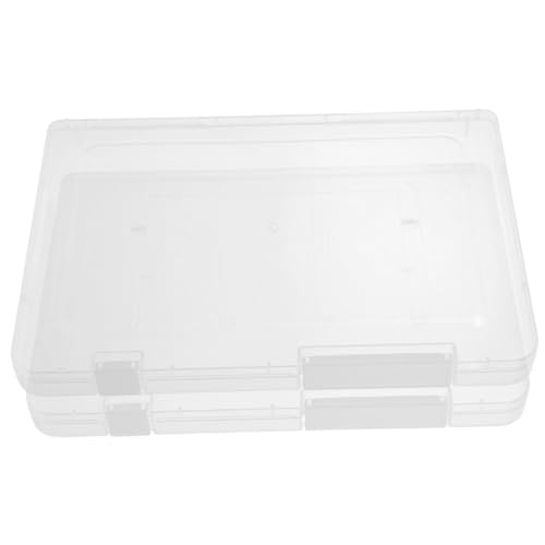 GARVALON 2 Stück Puzzle Aufbewahrungsbox Durchsichtige Kunststoff Aufbewahrungsbehälter Puzzle Organizer Und Aufbewahrungs Puzzles Aufbewahrungsbehälter Kunststoff Puzzles Organizer von GARVALON