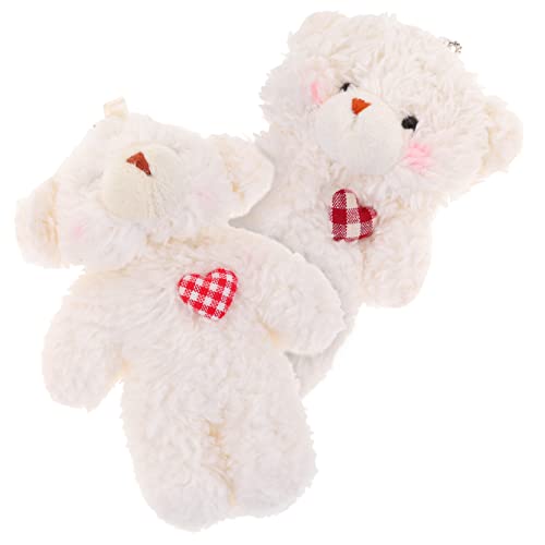 GARVALON 2 Stück Teiliges Plüsch Bär Schlüsselanhänger Weicher Kuscheltier Anhänger Leichte Taschen und Rucksackdeko Einzigartiges Cartoon Design als für Freunde GARVALON 2 Stück Teiliges Plüsch Bär Schlüsselanhänger Weicher Kuscheltier Anhänger Leichte Taschen und Rucksackdeko Einzigartiges Cartoon Design als für Freunde von GARVALON