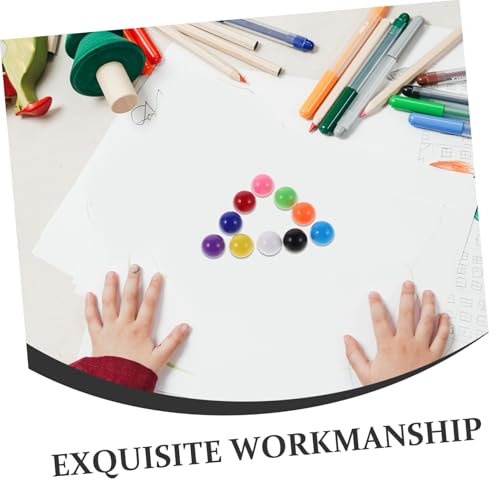 GARVALON 200 Stück Bunte Kunststoff Kugeln für Mathe Lernspielzeug Zähl Sortierspiel Spielkugeln für Chinesisches Damespiel und Murmelbahn Fest Langlebig für Kleinkinder Bildungsaktivitäten GARVALON 200 Stück Bunte Kunststoff Kugeln für Mathe Lernspielzeug Zähl Sortierspiel Spielkugeln für Chinesisches Damespiel und Murmelbahn Fest Langlebig für Kleinkinder Bildungsaktivitäten von GARVALON