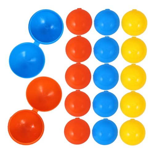 GARVALON 25st Lotteriekugel Bingo-spielbälle Bälle Rufen Überraschungsbälle Für Kinder Leere Preiskugeln -partygeschenk Spielbälle Für Kinder Bonbonkugeln Zum Befüllen Plastik von GARVALON