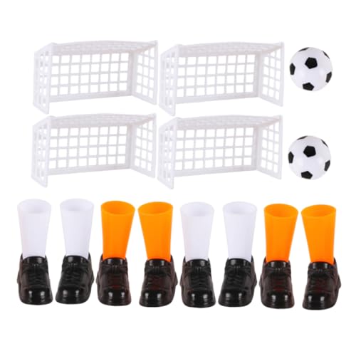 GARVALON 2Er Set Mini Finger Fußballspielzeug, Fußballarmbänder Für Kinder, Fußball Kuchenaufsatz, Fußball Kuchendekorationen, Fußball Tischspiel, Baseball Kuchenaufsätze Für Jungen, von GARVALON