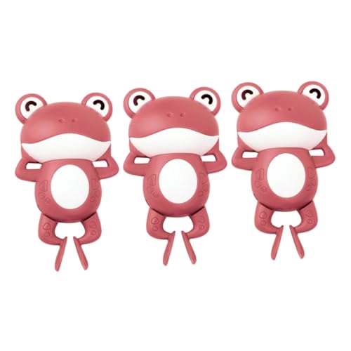 GARVALON 3 Stück Teiliges Badespielzeug mit Cartoon Aufziehfrosch Schwimmendes Wasserspielzeug für Junge Mädchen und Kleinkinder Sichere Kunststoffmaterialien für Badewanne und Schwimmbad GARVALON 3 Stück Teiliges Badespielzeug mit Cartoon Aufziehfrosch Schwimmendes Wasserspielzeug für Junge Mädchen und Kleinkinder Sichere Kunststoffmaterialien für Badewanne und Schwimmbad von GARVALON