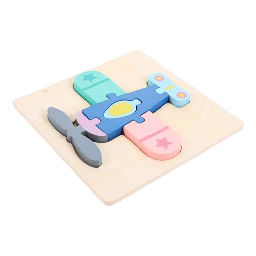 GARVALON 3D-schnapppuzzle Lernspielzeug Für Kinder Kinderspielzeug Pädagogisches Puzzlespielzeug Für Kleinkinder Holzpuzzles Für Kleinkinder Lernpuzzle Holzpuzzles Für Kinder Hölzern von GARVALON