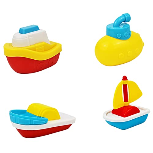 GARVALON 4 Stück Babys Badespielzeug Badespielzeug Pool Wasserspielzeug Cartoon Badespielzeug Für Kinder Badezimmer Spielspielzeug Kinder Indoor Wasserspielzeug Badespielzeug Für Kinder von GARVALON