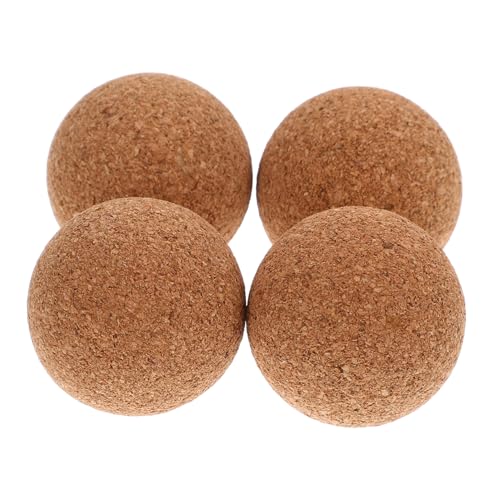 GARVALON 4 Stück Teiliges Tischfußball Korkbälle Indoor Tischkicker Ersatzbälle aus Holz Komfortabel Griffig Geeignet für Lernfußballtisch und Tischfußballspiele GARVALON 4 Stück Teiliges Tischfußball Korkbälle Indoor Tischkicker Ersatzbälle aus Holz Komfortabel Griffig Geeignet für Lernfußballtisch und Tischfußballspiele von GARVALON