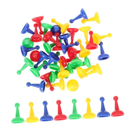 GARVALON 40 Stück Spielfiguren Spielkomponente Brettspielzubehör Schachbrett Schachspielzubehör Schachersatz Schach Für Brettspiel Brettspiele Spielfiguren Spielfiguren Kunststoff von GARVALON