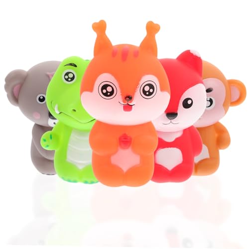 GARVALON 5 Stück Tier Fingerpuppen Fingerpuppen Spielzeug Tiere Design Fingerpuppen Schöne Fingerpuppen Hand Fingerpuppen Eltern Kind Fingerpuppen Partydekorationen Interaktives von GARVALON