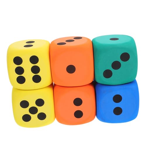 GARVALON 6stücke Giant Eva Schaumstoffwürfel Leicht Und Tragbar Für Klassenzimmer Und Partys Sicheres Spielzeug Für Junge Mädchen Multifunktionale Lern Und Spielwürfel GARVALON 6stücke Giant Eva Schaumstoffwürfel Leicht Und Tragbar Für Klassenzimmer Und Partys Sicheres Spielzeug Für Junge Mädchen Multifunktionale Lern Und Spielwürfel von GARVALON