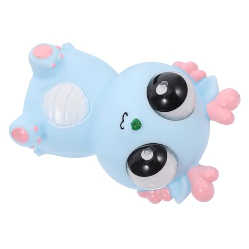 GARVALON Anxie-au-Toy quetschbare Tiere handsensorisches Spielzeug matschiger Ball interaktives Spielzeug lustige Gadgets Spielzeug für den Schreibtisch kleine Esel-Spielzeuge PVC Blue von GARVALON