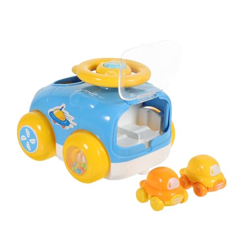 GARVALON Autospielzeug Für Kleinkinder Aufziehauto Mit Cartoon Design Spielzeugauto Für Jungen Und Mädchen Transporter LKW Spielzeug Ideal Für Drinnen Und Draußen Ab 1 Jahr von GARVALON