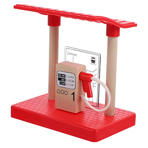 GARVALON Bahnhofszubehör Holzeisenbahn-tankstelle Spielzeug Kinder Dekorativ DIY Layout Modelleisenbahn Bereichern GARVALON Bahnhofszubehör Holzeisenbahn-tankstelle Spielzeug Kinder Dekorativ DIY Layout Modelleisenbahn Bereichern von GARVALON