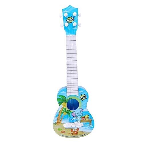 GARVALON Blaue Mini Instrumente Spielzeug Mini Ukulele Gitarre Spielzeug Spielzeug von GARVALON