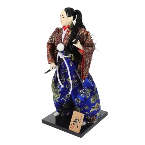 GARVALON Bushido Actionfigur Japanische Heim Gadgets Tischdekoration Heimdekoration Puppenfigur Dekorative Japanische Tischdekoration Japanische Puppen von GARVALON