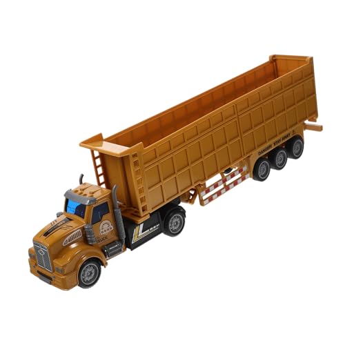 GARVALON Container-LKW-Modell Spielzeug für Kinder reibungsgetriebener Stapler Kinder puppenwagen kinderspielzeug Auto dekorative Autodekoration LKW-Spielzeug für Jungen Legierung von GARVALON