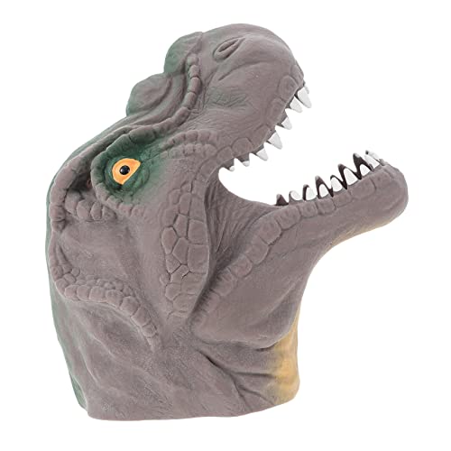 GARVALON Dino-fingerspielzeug Weiche Fingerpuppen Für Jungen Und Mädchen Lernspielzeug Sichere Abgerundete Kanten Mini-Dinosaurier-handpuppe von GARVALON