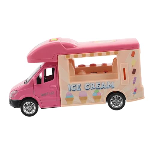 GARVALON Eiswagen für Kompakter Roll Back Eiscreme Truck und Strapazierfähige Küchenaccessoires Fördert Kreatives Rollenspiel und für Jungen GARVALON Eiswagen für Kompakter Roll Back Eiscreme Truck und Strapazierfähige Küchenaccessoires Fördert Kreatives Rollenspiel und für Jungen von GARVALON