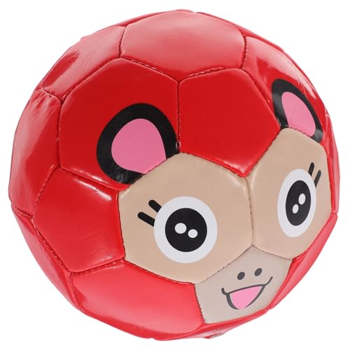 GARVALON Eltern-Kind-fußball Wettkampf-fußball Fußballball Für Kinder Trainingsbälle Sport-fußball-Training Fußballtraining Sport Fußball Sportball Für Kinder Fußball Ball Übungsball Pu Rot von GARVALON