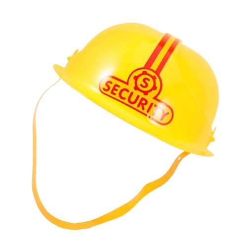 GARVALON Engineering Hut Spielzeug Kinder Feuerwehrmann Hüte Cosplay Feuerwehrmann Hut Feuerwehrmann Kostüm Zubehör Kinder Feuerwehrmann Helm Kinder Feuerwehrmann Kostüm Prop von GARVALON