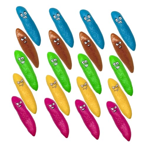 GARVALON Finger Sling Shot Lustige Poo Katapult Spielzeuge Für Kreative Streiche Flexible Dehnbare Finger Spielzeuge Bunten Farben Für Und Partys von GARVALON