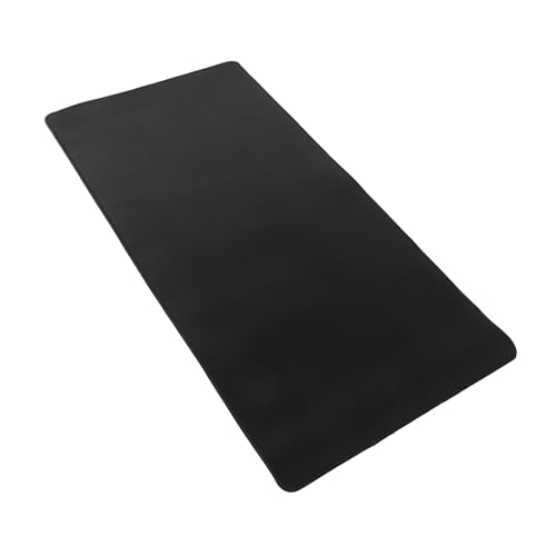 GARVALON Gaming-mauspad Tastaturmatte Schreibtischunterlage Nagel Tischset Computer-pad Computer-mauspad Kartenspielmatte Nagelmatte Desktop-schutzpolster Großes Mauspad Black Gummi von GARVALON