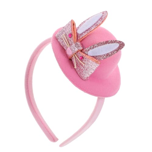 GARVALON Häschen-Stirnband hasenkostüme Bunny Costume Haar pin ostegeschenke orgie Kinderkommode tragegurt stutzenhalter Haarband Hasenohren Stirnband Party-Kopfbedeckung Stoff von GARVALON