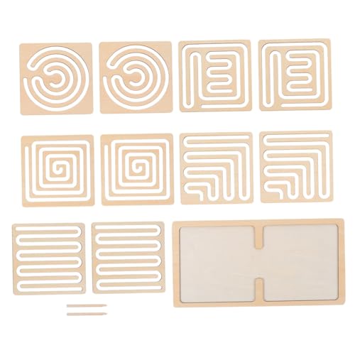 GARVALON Holzspielzeug zur Beider Gehirnhälften Lernspielzeug für Vorschule Feinmotorik Training Problemlösung Kreatives und Logisches Denken Ab Jahren GARVALON Holzspielzeug zur Beider Gehirnhälften Lernspielzeug für Vorschule Feinmotorik Training Problemlösung Kreatives und Logisches Denken Ab Jahren von GARVALON