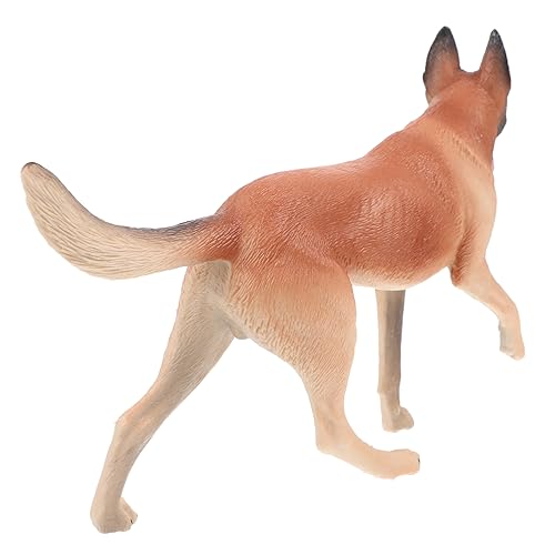 GARVALON Hundefigur Aus Hochwertigem Polyresin Handbemalt Cartoon Hundestatue Bunten Farben Perfekte Tierfigur Lernspielzeug Oder Dekoration Für Zuhause von GARVALON