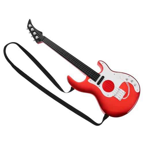 GARVALON Kindergitarrenspielzeug Kindergitarre Kindergitarrenspielzeug Mini Spielzeug Für Mädchen Mini Gitarre Spielzeug Für Kinder Bassgitarre Musikspielzeug Musikinstrument von GARVALON