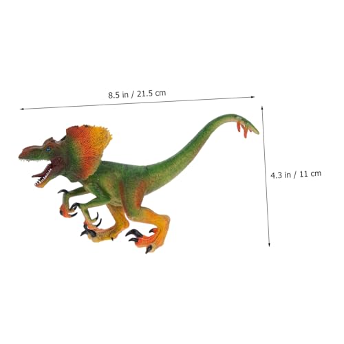 GARVALON Lifelik Plastische Dinosaurier Figur Grün Dekorative Dinosaurier Statue für Geburtstag Party Tischdeko und Lernspielzeug Sandkasten GARVALON Lifelik Plastische Dinosaurier Figur Grün Dekorative Dinosaurier Statue für Geburtstag Party Tischdeko und Lernspielzeug Sandkasten von GARVALON