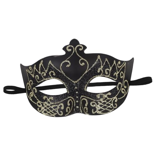 GARVALON Maskerade Party Maske Für Halloween Und Cosplay Leichte Halbgesichtsmaske Aus Kunststoff Für Männer Ideale Kostümmaske Für Karneval Und Themenpartys von GARVALON