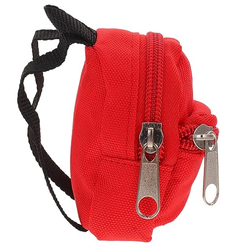 GARVALON Puppenrucksack Mini Mini Rucksack Für Puppen Aus Polyester Dekorative Schultasche Für Kinder Ideal Kindergartenrucksack Oder Für Unterwegs Bunte Designs Und Leichtes Gewicht von GARVALON