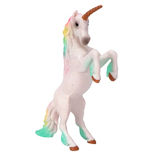 GARVALON Pegasus-Einhorn-Modell Einhorn Spielzeug Märchenhaftes Spielzeug Tiere Spielzeug Miniatur Spielzeug Für Pegasus-Figuren Einhorn Figur Spielzeug Fee-Modell Action Figur PVC von GARVALON