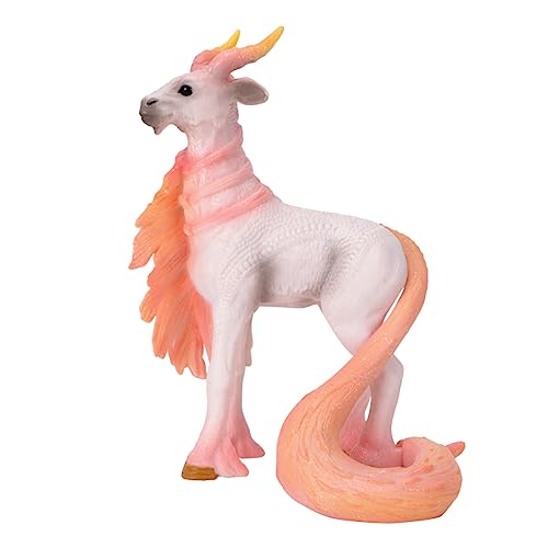 GARVALON Pegasus-Einhorn-Modell Kinderspielzeug Für Mädchen Action Figur Einhorn Spielzeug Miniatur Waldtierfigur Feenfigur Lernspielzeug Für Kinder Gehirnspielzeug Pegasus-Figuren Weiß PVC von GARVALON