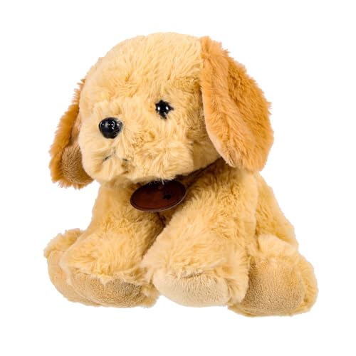 GARVALON Plüsch Retriever Welpen Puppe Leicht und Kuscheltier Haustier Sofa Dekoration Niedliche Stofftier Figur GARVALON Plüsch Retriever Welpen Puppe Leicht und Kuscheltier Haustier Sofa Dekoration Niedliche Stofftier Figur von GARVALON