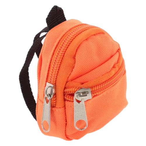 GARVALON Puppenrucksack Reisezubehör für Puppen Miniaturen-Rucksack Mini-Rucksäcke Kinder sammlerstücke Büchertasche Spielzeuge Mini-Schultasche Mikroszenenverzierungen Stoff von GARVALON