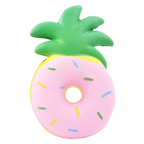 GARVALON Rebound Stressball Donut Stress Donut Squeeze Für Erwachsene Schöner Donut Druck Der Für Widerstandsfähiges Dehnbares Pu Sorgt von GARVALON