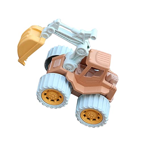 GARVALON Simulationsbagger Fahrzeuge Sandspielzeug Spielzeugauto Kinder Outdoor Spielzeug Kinder draußen Spielzeug Toy car Baumodell eines Baggers pädagogisches Baggerspielzeug Plastik von GARVALON