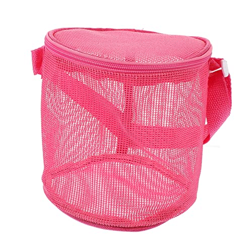 GARVALON Strand Aufbewahrungstasche Mesh-Einkaufstasche Für Den Strand Sandwanne Spielzeugbehälter Für Den Strand Mesh-Shell-Tasche Strandtasche Für Kinder Strandtasche Aus Mesh PVC von GARVALON