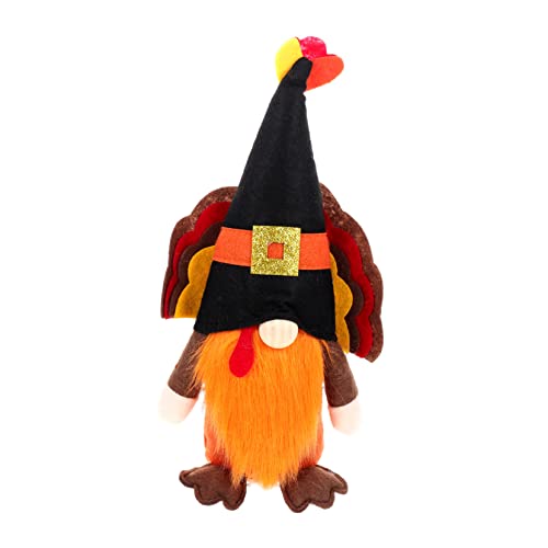 GARVALON Thanksgiving Puppe Doll Deko Plüsch Gnom Dekofigur für Erntedankfest Lustige Geschenkidee für Freundin Tischdekoration für Herbst und Feiertage GARVALON Thanksgiving Puppe Doll Deko Plüsch Gnom Dekofigur für Erntedankfest Lustige Geschenkidee für Freundin Tischdekoration für Herbst und Feiertage von GARVALON