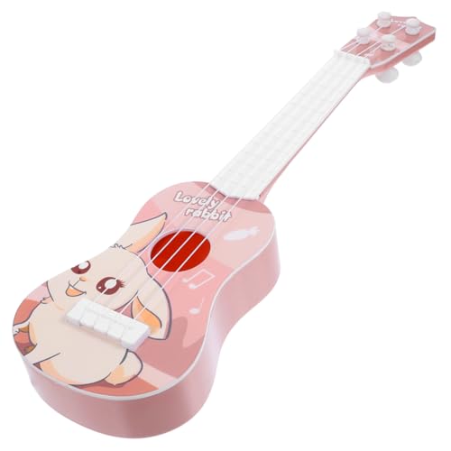 GARVALON Ukulele, Kleinkindgitarre, Kindergitarrenspielzeug, Kleines Gitarrenmodell, Kleinkind Musikinstrumentspielzeug, Plastikgitarrensimulation, Gitarre, Kinderinstrument, von GARVALON