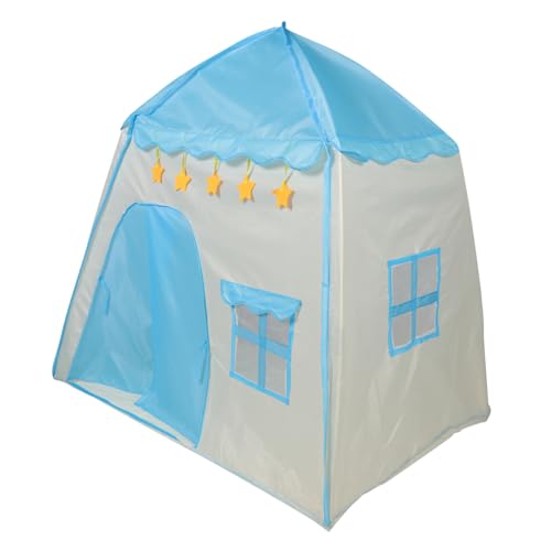 GARVALON Zelt kinderzelt Tent Kinderzimmer kinderwagrn Kinder zelte Prinzessinnenschloss für Mädchen Kinderspielhaus Tipi für kleine Kinder Kinderpool Zelthaus Spielzelt Blue von GARVALON