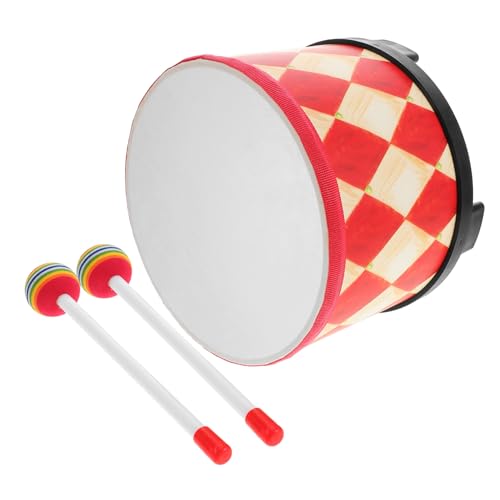 Kindertrommelinstrumente Spielzeug Für Kleinkinder Musikspielzeug Kinderspielzeug Snaredrum Für Kinder Trommelspielzeug Mini Gitarre Kindertrompete Holztrommel Kleinkind GARVALON von GARVALON